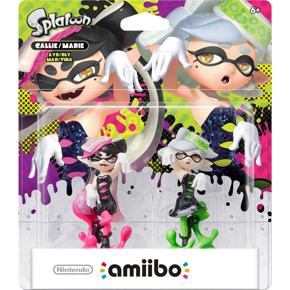 Callie & Marie Splatoon Amiibos BNIB